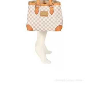 Louis Vuitton HAMPSTEAD PM Tote Damier Azur